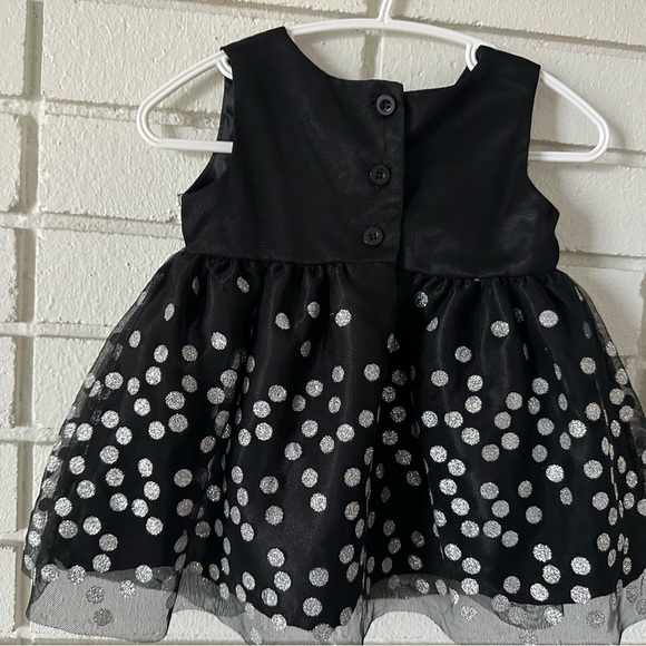 Baby Gap Black and Sliver Party Dress - Picture 8 of 8